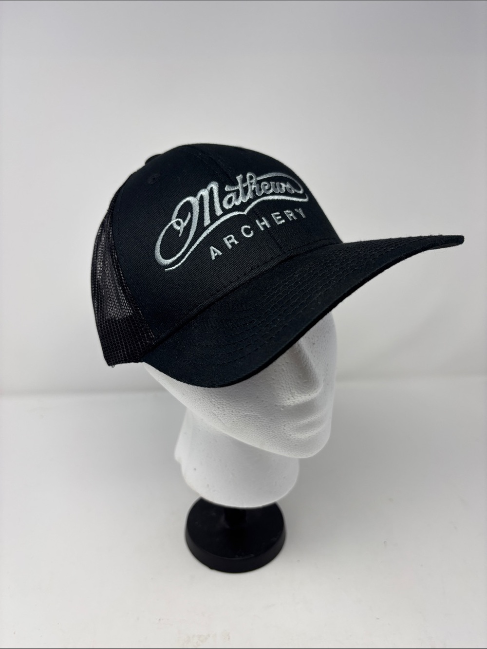 Mathews Archery | Black Trucker Cap